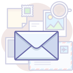 iconfinder 045 email message table workplace files 2090140