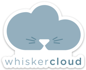 WhiskerCloud Sticker