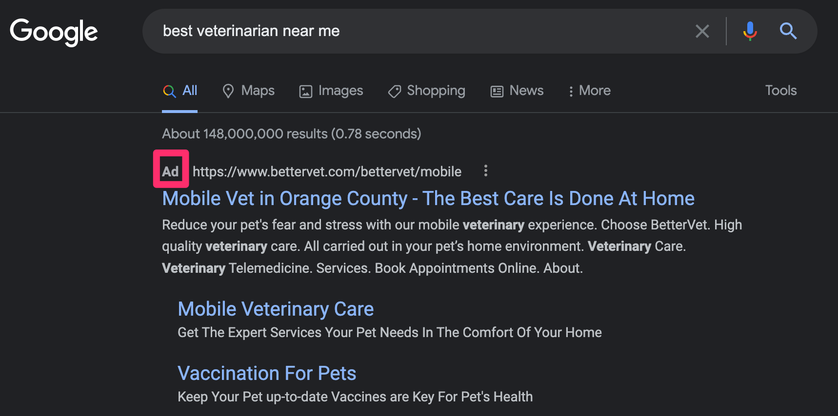 Google Ads for Veterinarians